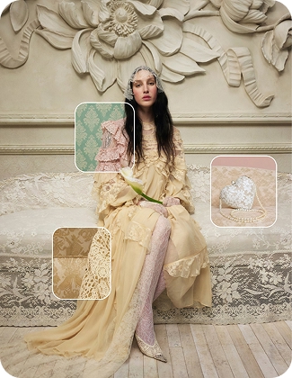 Пример стиля laced up